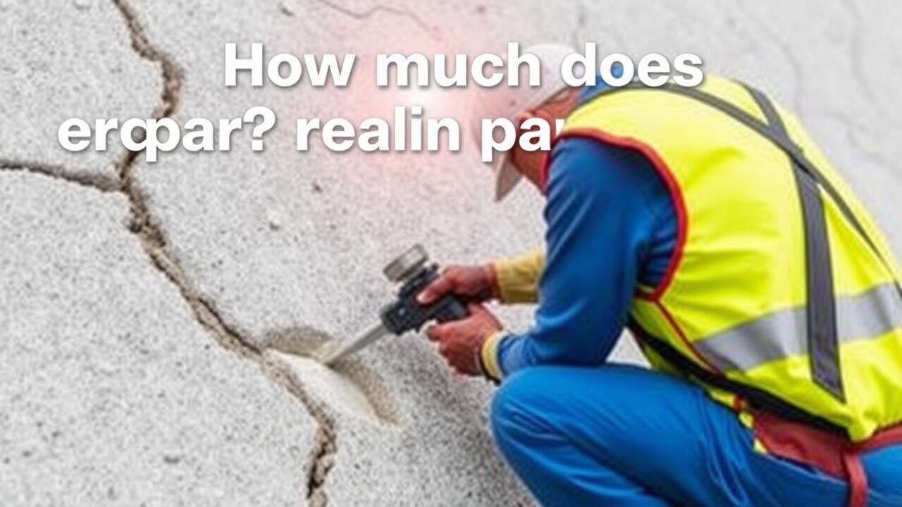 How much does epoxy crack repair cost?